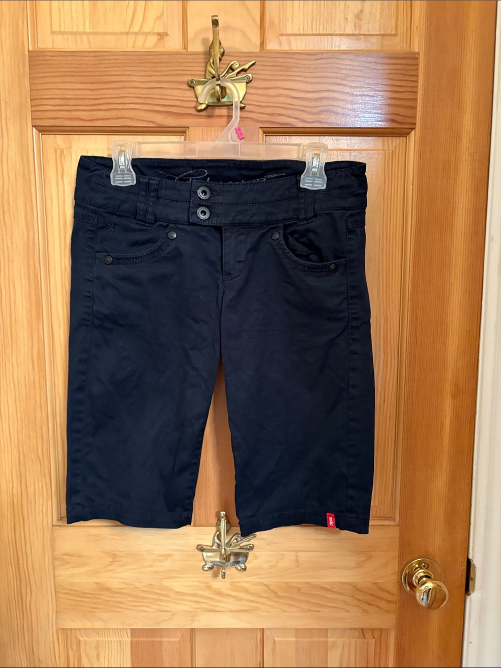 Women’s Dark Blue Stretch Shorts
